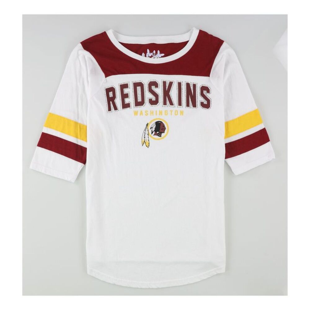 Touch Womens Washington Redskins Embellished T-Shirt, NWT
